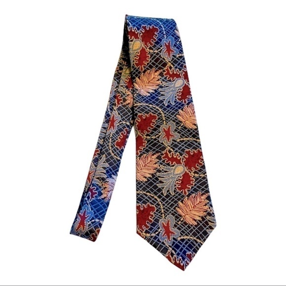 SELECT Edition beach-coastal silk tie men’s. - Picture 1 of 5